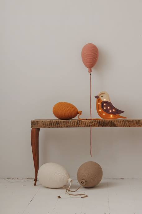 Lampe veilleuse oiseau Violet 3 - vertbaudet enfant 