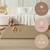 Tapis enfant à mémoire de forme cuir vegan padded Cream+Sand 10 - vertbaudet enfant 