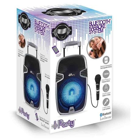Systeme karaoke Bluetooth avec roulettes, lumières et micro MULTICOLORE 5 - vertbaudet enfant 