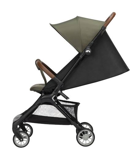 Poussette naissance ultra compacte zephir, compatible cabine Graphite mineral+Vert mineral 9 - vertbaudet enfant 