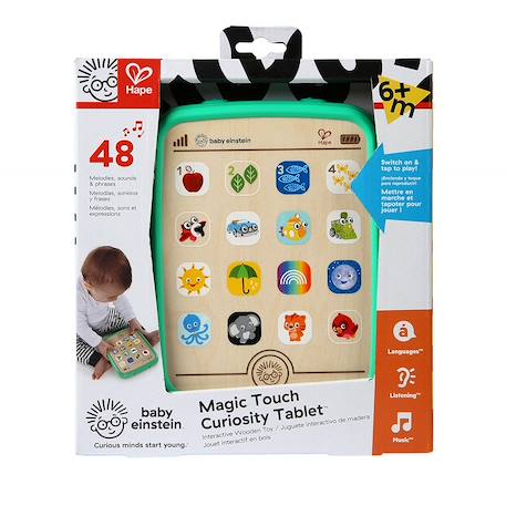 Tablette d'activités magic touch Vert 6 - vertbaudet enfant 