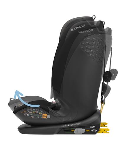 Siège auto enfant evolutif multi-âge titan plus i-size Graphite authentique+Noir authentique 9 - vertbaudet enfant 