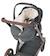 Chancelière bébé pour siège auto Graphite twillic+Noir twillic 4 - vertbaudet enfant 