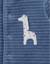 Pyjama en velours côtelé girafe Bleu 4 - vertbaudet enfant 