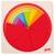 Puzzle circulaire 21 pièces Multi-coloured 2 - vertbaudet enfant 