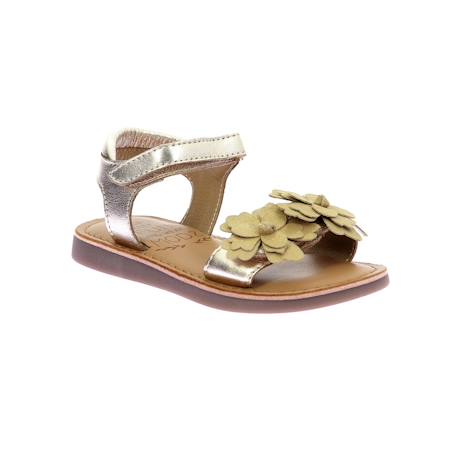 Sandales enfant mo helen Or clair 1 - vertbaudet enfant 