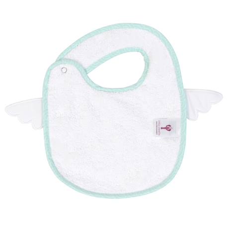 Bavoir bébé coton bio superhéros Bleu 2 - vertbaudet enfant 