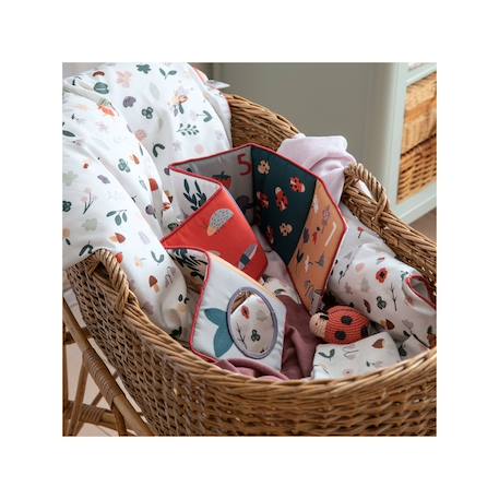 Livre d'activités en tissu pixie land Bleu 2 - vertbaudet enfant 