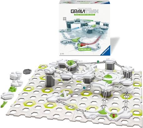 Gravitrax - starter set 122 pièces Gris 2 - vertbaudet enfant 