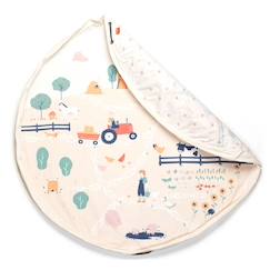 Jouet-Premier âge-Premières manipulations-Tapis et sac de rangement farm