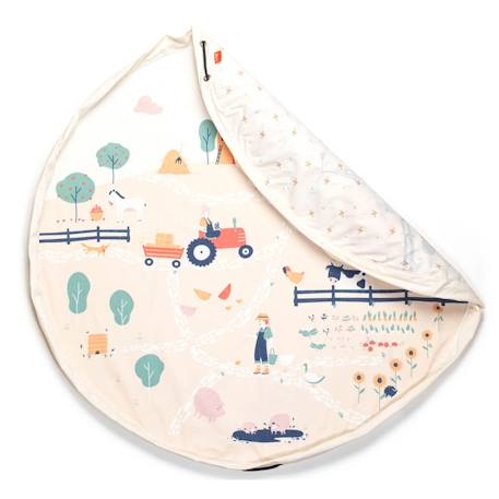 Tapis et sac de rangement farm Rose 1 - vertbaudet enfant 