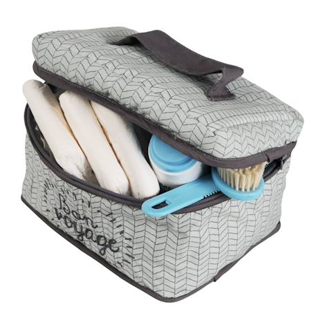 Trousse de toilette bon voyage Vert d'eau 2 - vertbaudet enfant 