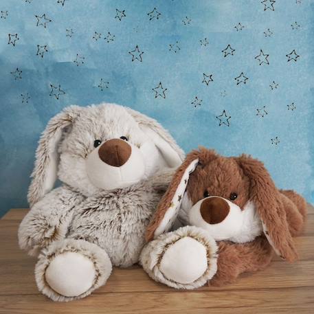 Peluche bouillotte lapin étoile Marron 2 - vertbaudet enfant 