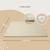 Tapis enfant à mémoire de forme cuir vegan padded Cream+Sand 3 - vertbaudet enfant 