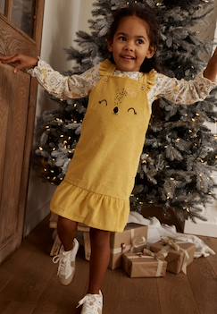 Robe enfant en velours côtelé adele  - vertbaudet enfant