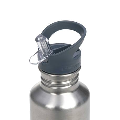Gourde en inox 500 ml Gris 2 - vertbaudet enfant 