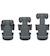 Siège auto enfant road fix i-size Graphite teinté+Noir teinté 2 - vertbaudet enfant 
