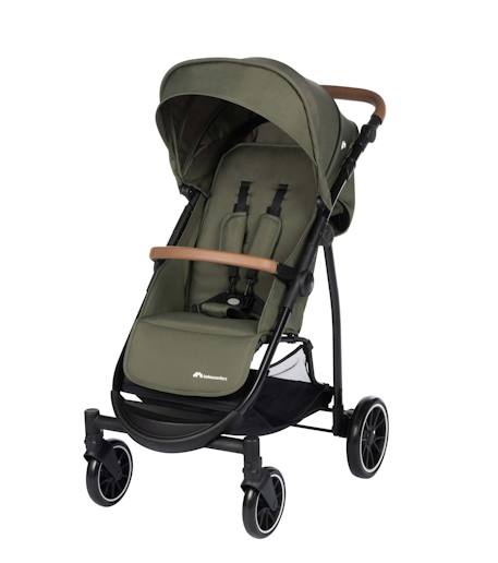 Poussette canne compacte ingenious Graphite mineral+Major black+Vert mineral 13 - vertbaudet enfant 