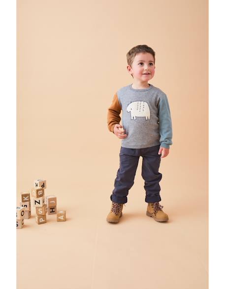 Pantalon Bleu 2 - vertbaudet enfant 