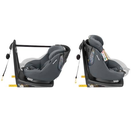 Siège auto pivotant isofix axissfix Graphite authentique 3 - vertbaudet enfant 