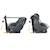 Siège auto pivotant isofix axissfix Graphite authentique 3 - vertbaudet enfant 