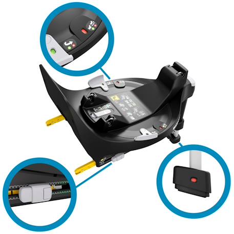 Base siège auto familyfix 360 Noir 4 - vertbaudet enfant 