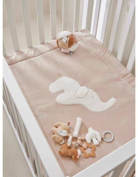 Tapis de parc veloudoux - bali Ecru 2 - vertbaudet enfant 
