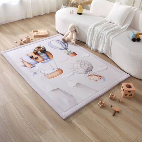 Tapis enfant à mémoire de forme cloud dino Dino 1 - vertbaudet enfant 