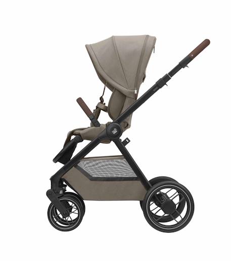 Poussette naissance oxford avec nacelle sense Graphite twillic+Noir twillic+Truffe twillic+Vert twillic 14 - vertbaudet enfant 