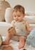 Salopette bébé en lin mélangé moka Beige 1 - vertbaudet enfant 