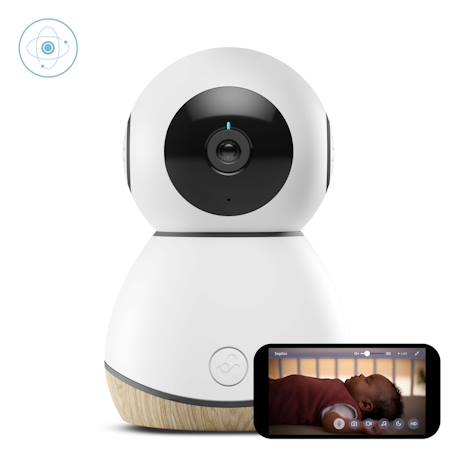 Babyphone écoute-bébé video see Blanc 2 - vertbaudet enfant 