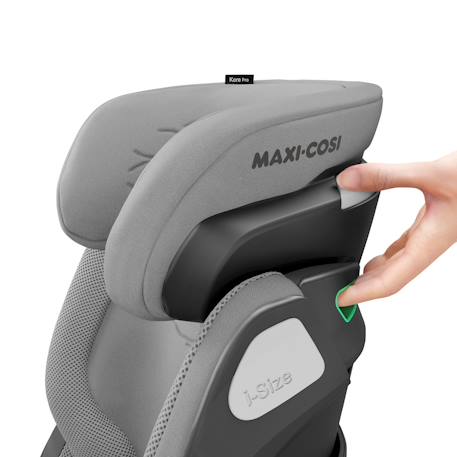 Siège auto enfant isofix kore pro i-size Graphite authentique+Gris authentique 11 - vertbaudet enfant 