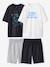Lot de 2 pyjashorts garçon Gamer anthracite 1 - vertbaudet enfant 
