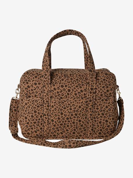 Sac à langer évolutif 24 ou 48h léopard personnalisable beige 5 - vertbaudet enfant 