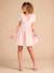 Robe de cérémonie femme capsule mère/fille rose poudré 2 - vertbaudet enfant 