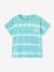 T-shirt effet tie and dye bébé turquoise 1 - vertbaudet enfant 