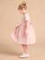 Robe de cérémonie fille matchy matchy capsule mère/fille rose poudré 3 - vertbaudet enfant 