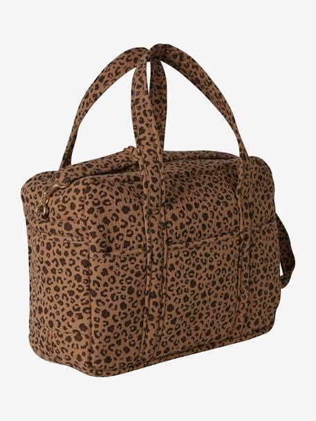 Sac à langer évolutif 24 ou 48h léopard personnalisable beige 8 - vertbaudet enfant 