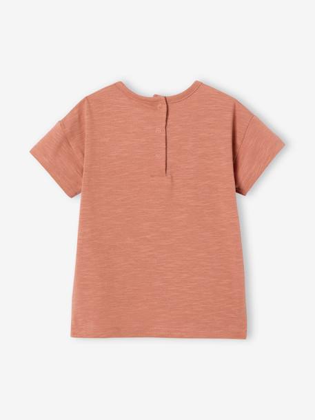 T-shirt bébé motif beach terracotta 3 - vertbaudet enfant 