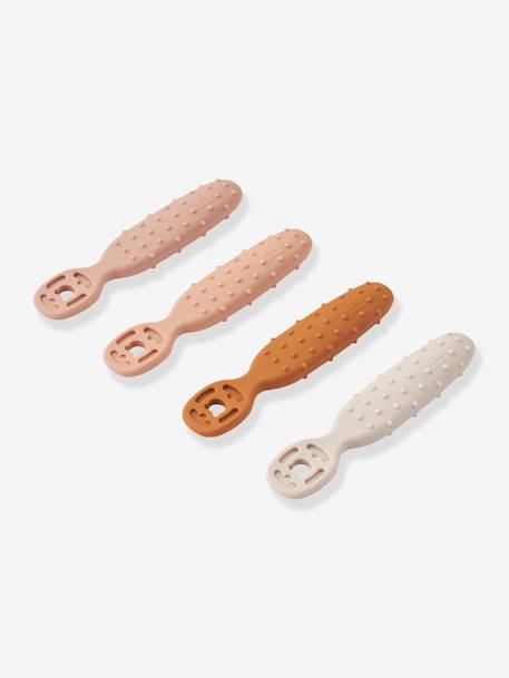 Lot de 4 cuillères d'apprentissage Caelia lot bleu+lot rose 3 - vertbaudet enfant 