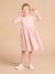 Robe de cérémonie fille matchy matchy capsule mère/fille rose poudré 2 - vertbaudet enfant 