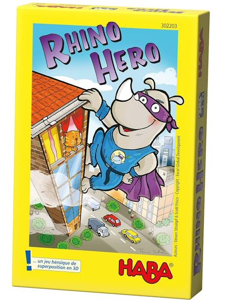 Rhino hero Jaune 1 - vertbaudet enfant 