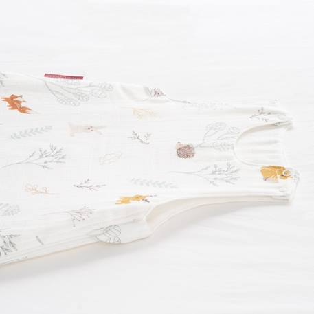 Gigoteuse été gaze de coton bio Ananas+Baleine+Citrons+Colibri+Fleurs roses+Forêt 29 - vertbaudet enfant 