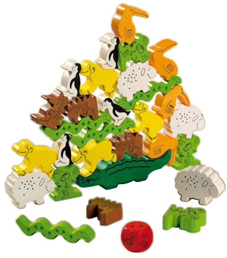 Pyramide d'animaux Vert 2 - vertbaudet enfant 