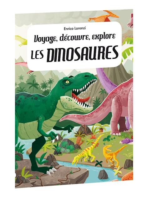 Voyage, découvre, explore - les dinosaures Vert 2 - vertbaudet enfant 