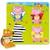 Puzzle les 3 petits cochons Vert 1 - vertbaudet enfant 