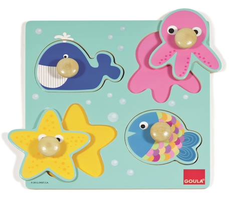 Puzzle mer Bleu 2 - vertbaudet enfant 