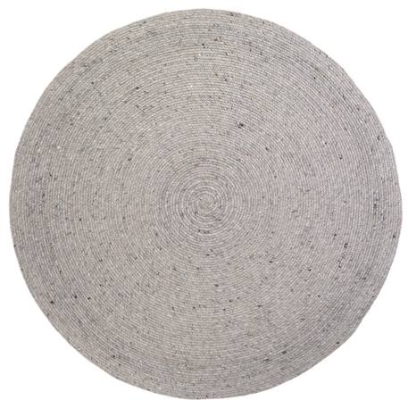 Tapis rond laine feutrée neethu Avoine+Gris+Mangue+Naturel+Olive+Orange+Toffee 7 - vertbaudet enfant 
