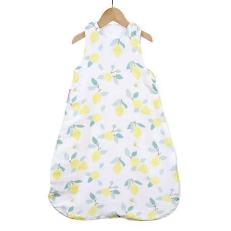 Gigoteuse été gaze de coton bio Ananas+Baleine+Citrons+Colibri+Fleurs roses+Forêt 10 - vertbaudet enfant 