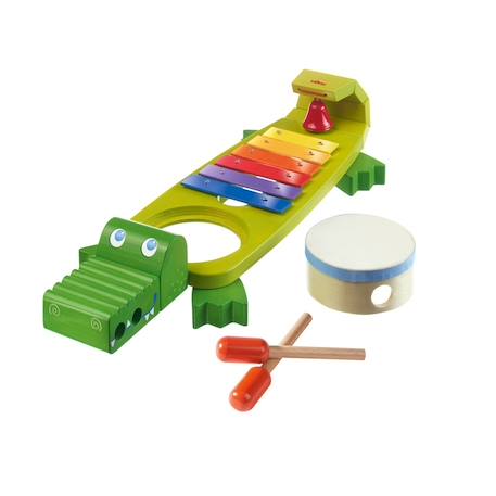 Crocodile musical Vert 1 - vertbaudet enfant 
